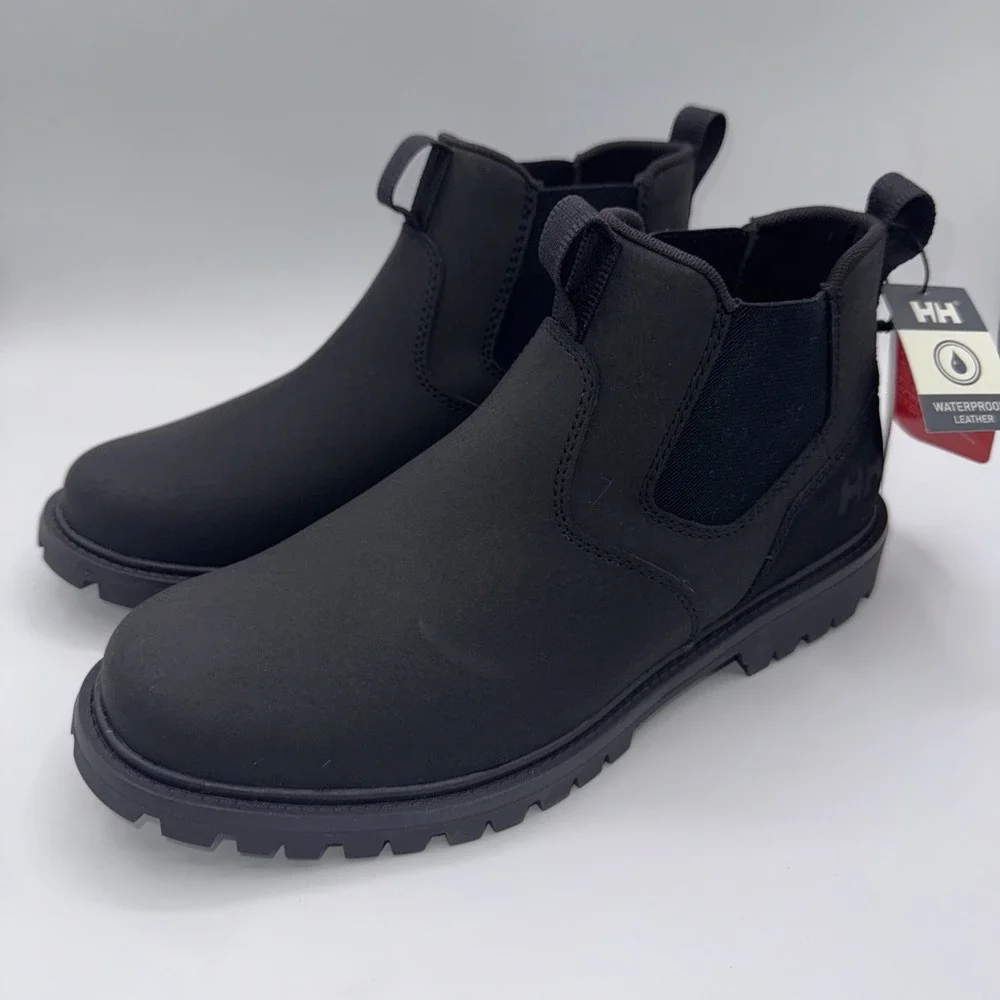 Helly Hansen‎ Keystone Primaloft Boots Men's Size 9 Black Leather